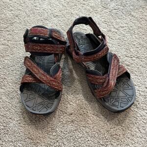 The North Face TNF Strappy Hiking Outdoor Sandals Women's Size 8 Adjustable